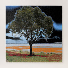 Lago Beeac Solo Tree Quebra-cabeça