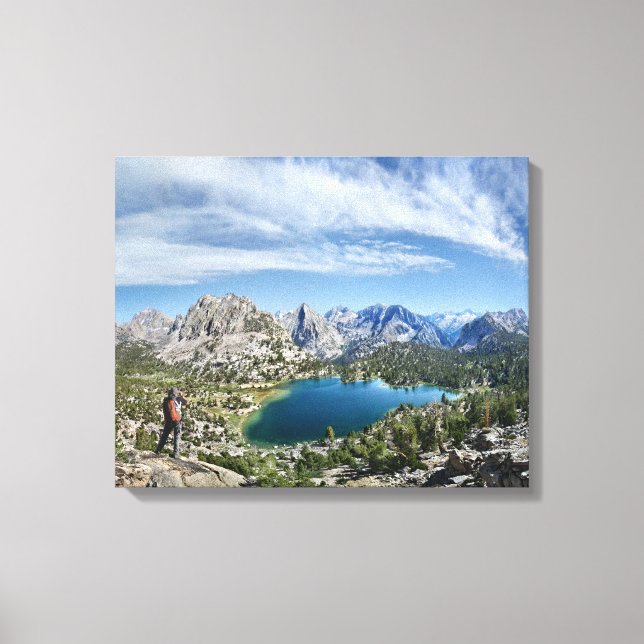 Lago Bullfrog e Kearsarge - Serra - Canvas (Frente)