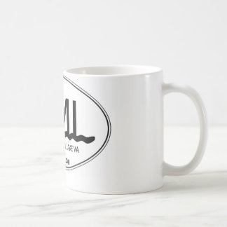 lago cerâmico VA mountain de Smith da caneca de