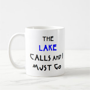 lago chama caneca de café