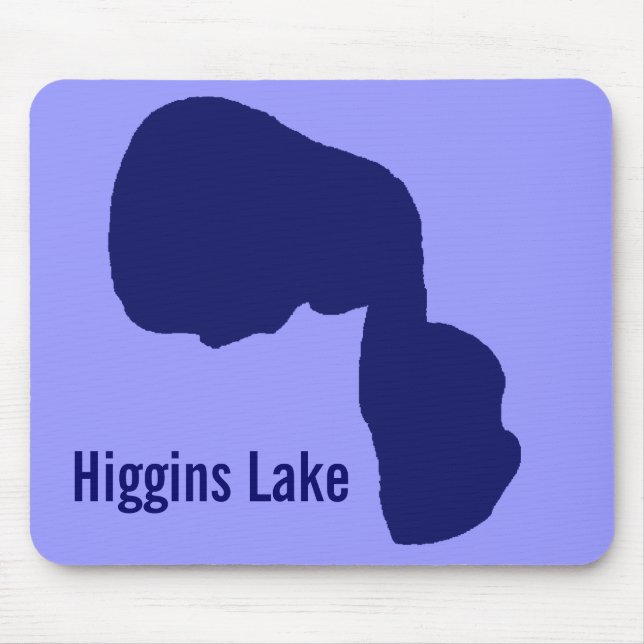 Lago customizável Mousepad Higgins (Frente)