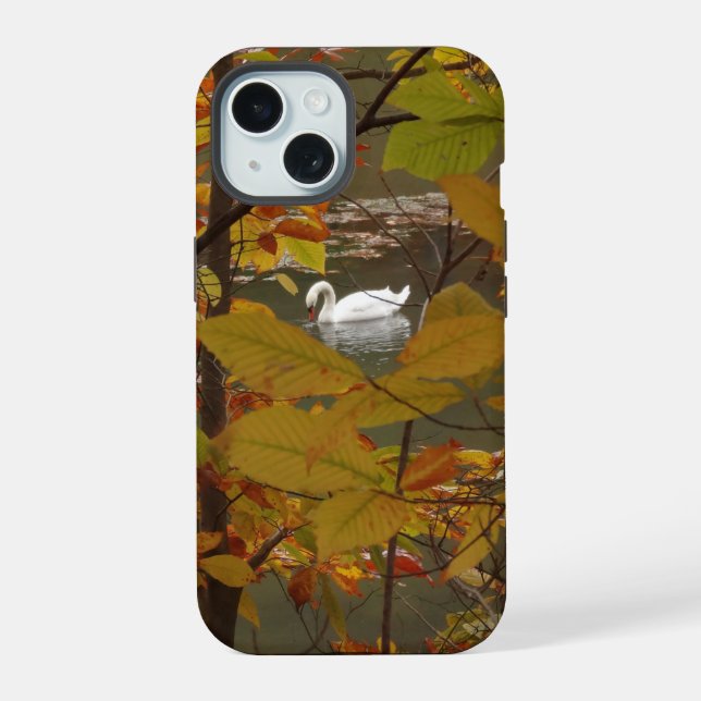 Lago de Outono com Cisne (Verso)