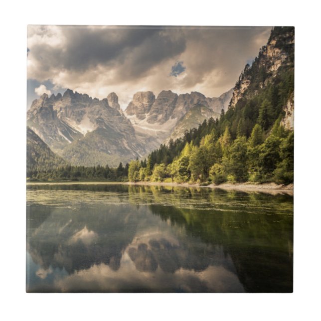 Lago Di Landro Dürrensee, Italia (Frente)