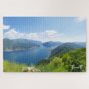 Lago di Lugano quebra-cabeça