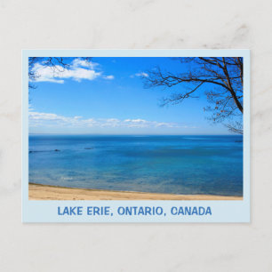 Lago Erie, Ontário, Canadá, cartão postal jhelene