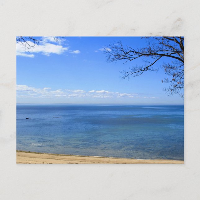 Lago Erie, Ontário, Canadá, cartão postal jhelene (Frente)