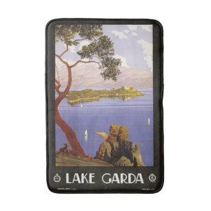 Lago Garda Itália tapetes de banho de Poster de Vi