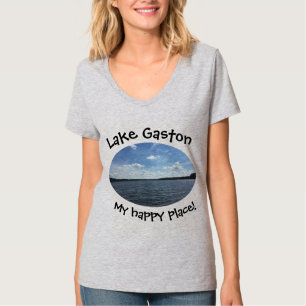 Lago Gaston, minha camisa feliz do lugar