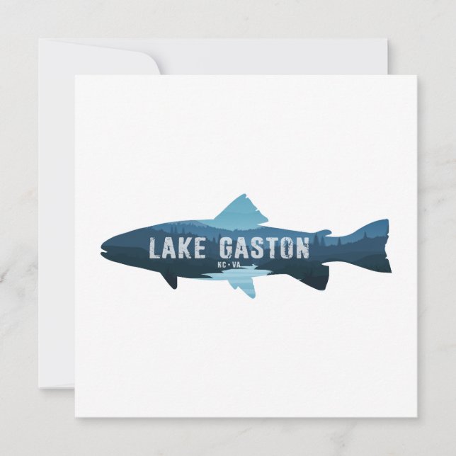Lago Gaston North Carolina Virginia Fish (Frente)
