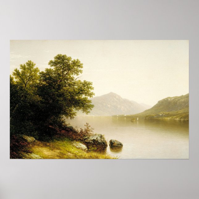 Lago George 1857 Poster (Frente)