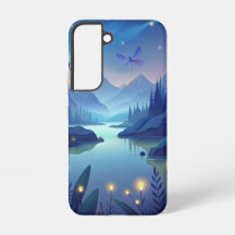 Lago Glowers Dragonflies Samsung Galaxy Case
