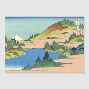 Lago Hokusai Hakone na província de Sagami