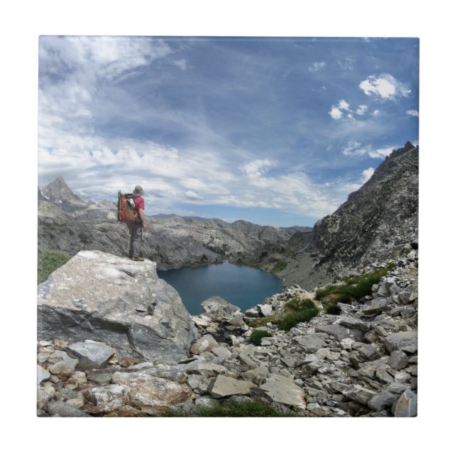 Lago Iceberg - Ansel Adams Wilderness - Serra (Frente)