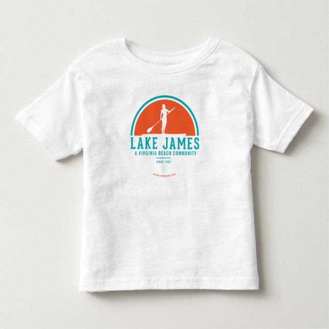 Lago James Toddler Serene Summers Tops (Frente)