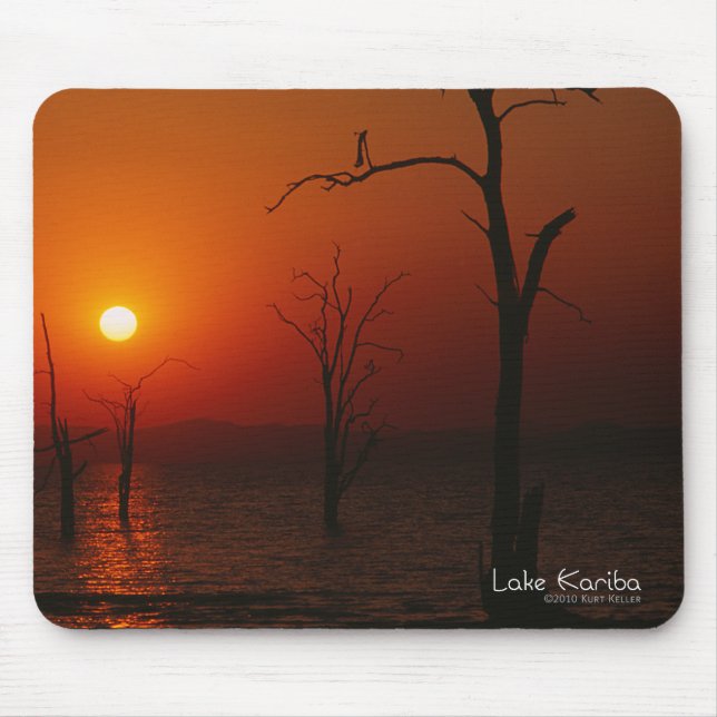 Lago Kariba Sunset Mousepad (Frente)