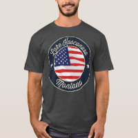 Lago Koocanusa - Camiseta Comemorativa Patriótica
