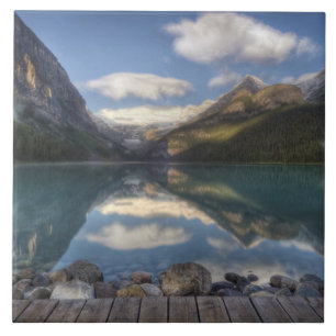 Lago Louise ao nascer do sol, Parque Nacional Banf