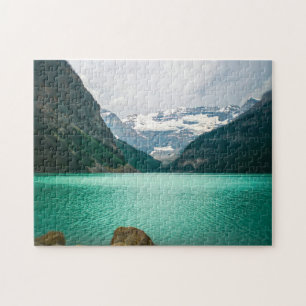 Lago Louise Banff Alberta. Quebra-cabeça