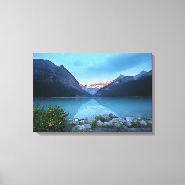 Lago Louise Landscape Canvas (Frente)