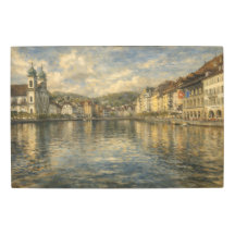 Lago Lucerna Suíça Igreja Jesuíta Arte em Metal