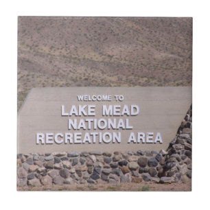 Lago Meade - Sinal de Área Recreacional Azulejo C