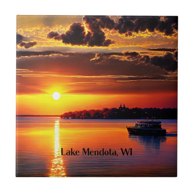 Lago Mendota, WI, (Frente)