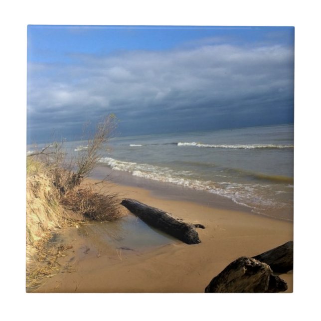 Lago Michigan, Sheboygan, Wisconsin (Frente)