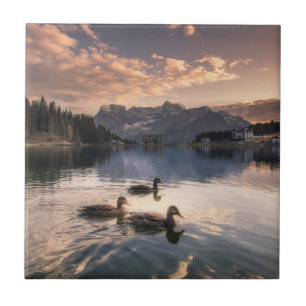 Lago Misurina Dolomites, Italia