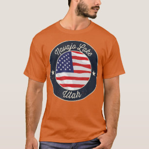 Lago Navajo - Camiseta T-Souvenir Patriótica Utah
