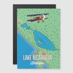 Lago Nicarágua, mapa da Nicarágua