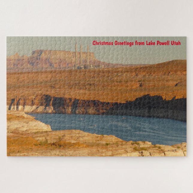 Lago Powell Utah. Quebra-cabeça (Horizontal)
