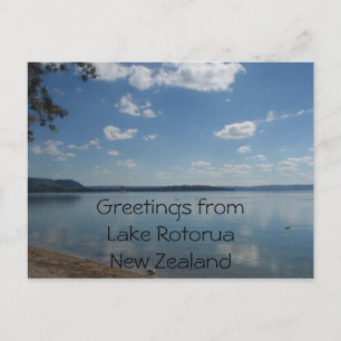 Lago Rotorua, cartão postal da Nova Zelândia
