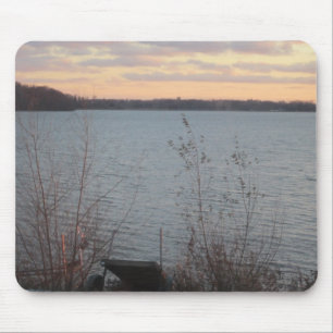 Lago Shore Sunset Mousepad