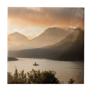 Lago St. Mary Parque Nacional Glacier, Montana