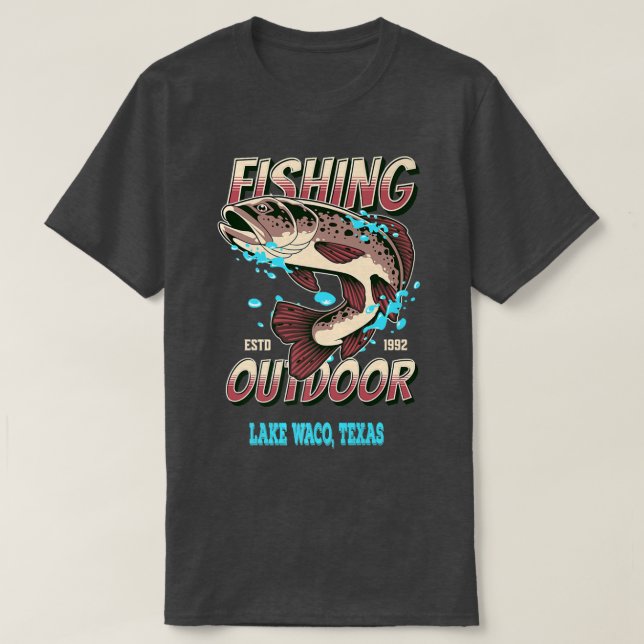 Lago Waco, Teas Top 100 Lagos De Pesca De Baixo Pr (Frente do Design)