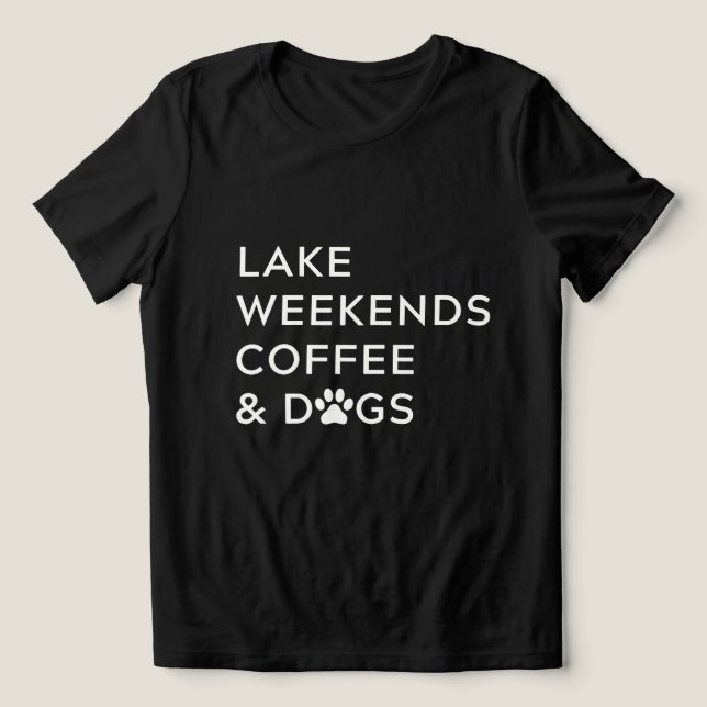 Lago Weekends Café E Cães Amantes (Design frontal)