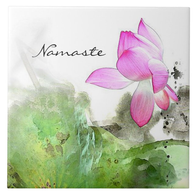 LAGOA LOTUS l arte da pintura da escova do chinês (Frente)