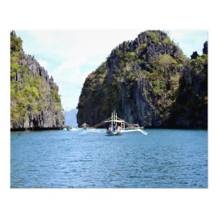 Lagoa no EL Nido Palawan 20"" impressão da foto