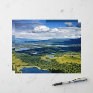 Lagos Cênicos do Papel Escrapbook Denali