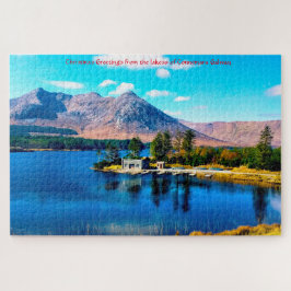 Lagos de Connemara Galway. Quebra-cabeça