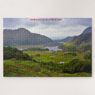 Lagos de Killarney. Quebra-cabeça do Parque Nacion