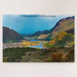 Lagos de Killarney. Quebra-cabeça do Parque Nacion