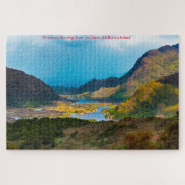 Lagos de Killarney. Quebra-cabeça do Parque Nacion