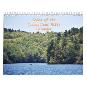 Lagos do calendário das colinas de Connecticut