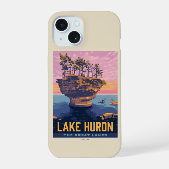 Lagos excelente | Lago Huron (Verso)