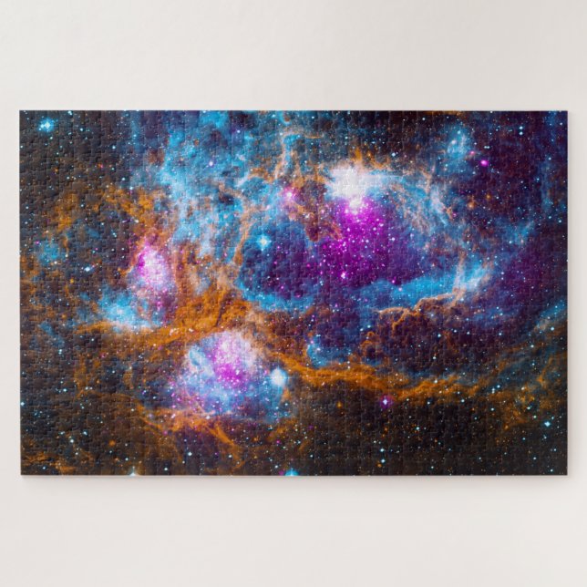 Lagosta Nebula Quebra-cabeça (Horizontal)