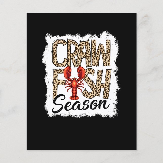 Lagosta Sangrada Estação Leopardo Crawfish Boi (Frente)