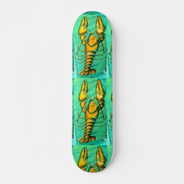 lagostas em skate verde (Frente)