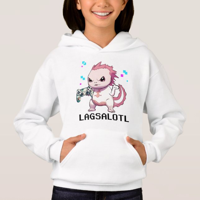 Lagsolotl Gaming Axolotl Girls (Frente)