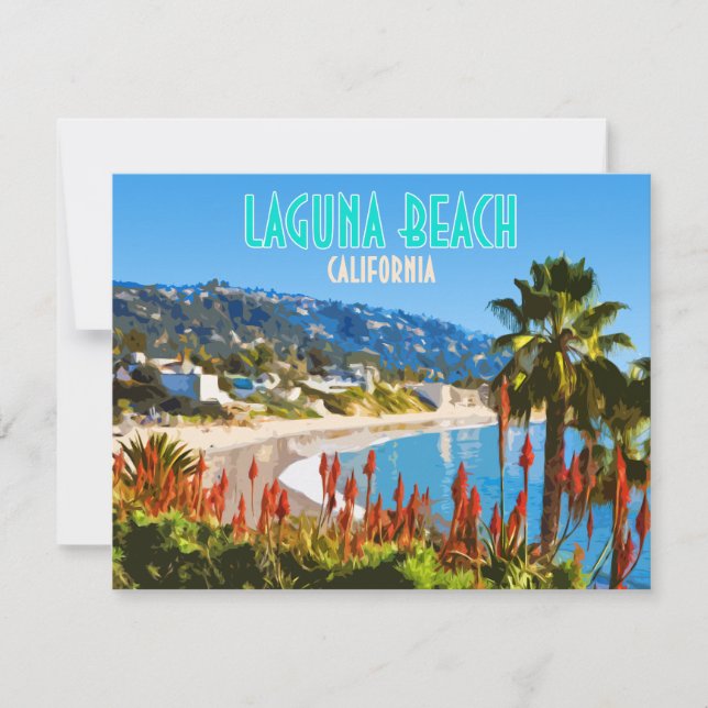 Laguna Beach Orange County California Vintage (Frente)